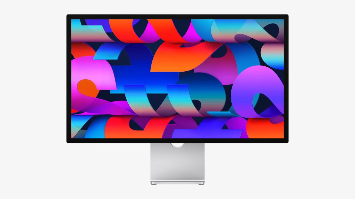 Le nouvel écran Apple Studio Display // Source : Apple Le nouvel écran Apple Studio Display // Source : Apple