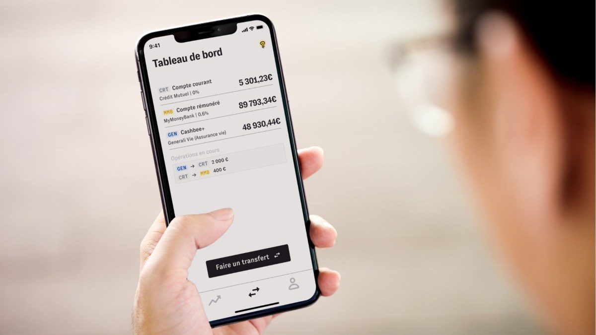 L'application Cashbee // Source : Cashbee L'application Cashbee // Source : Cashbee