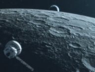 Artémis I, vue d'artiste. // Source : NASA/Liam Yanulis