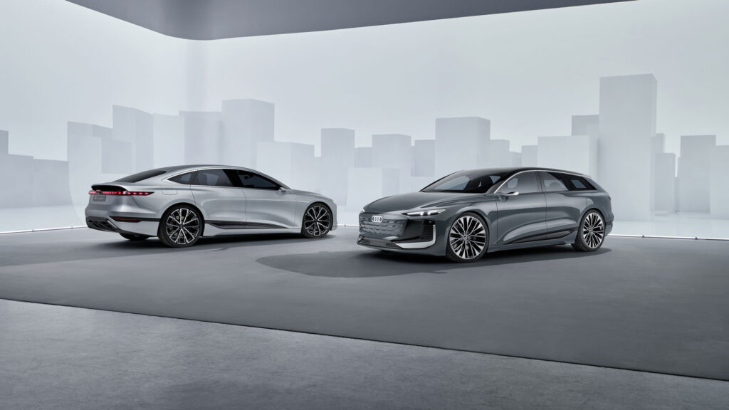 Audi A6 Sportback & Avant e-tron concept // Source : Audi Audi A6 Sportback & Avant e-tron concept // Source : Audi