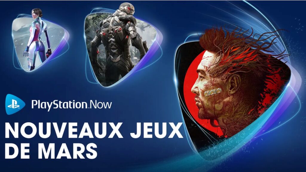 Le PlayStation Now en mars 2022 // Source : Sony
