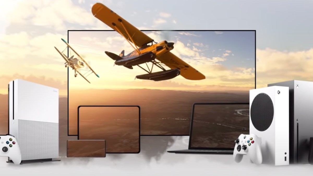 Microsoft Flight Simulator en cloud gaming // Source : Microsoft Microsoft Flight Simulator en cloud gaming // Source : Microsoft