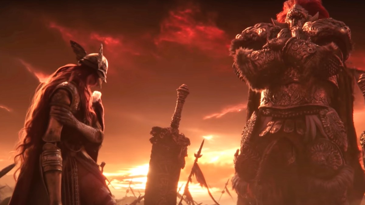 Malenia versus Radahn dans Elden Ring // Source : Capture YouTube Malenia versus Radahn dans Elden Ring // Source : Capture YouTube