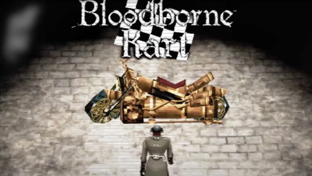 Bloodborne Kart // Source : Capture YouTube Bloodborne Kart // Source : Capture YouTube