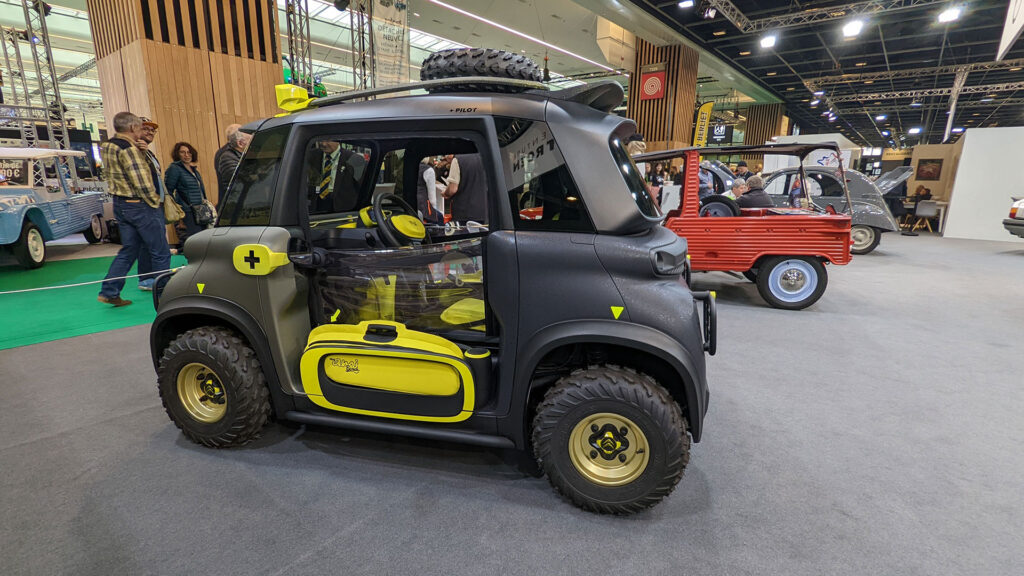 Citroën AMI Buggy // Source : Raphaelle Baut pour Numerama Citroën AMI Buggy // Source : Raphaelle Baut pour Numerama
