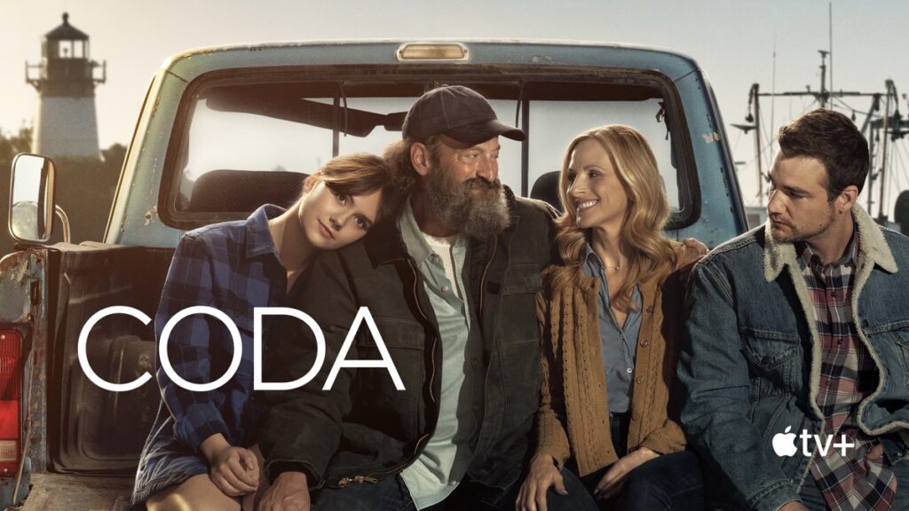 CODA est le premier film issu d'une plateforme de streaming à gagner l'Oscar du meilleur film. Il est diffusé sur Apple TV+. // Source : Numerama CODA est le premier film issu d'une plateforme de streaming à gagner l'Oscar du meilleur film. Il est diffusé sur Apple TV+. // Source : Numerama
