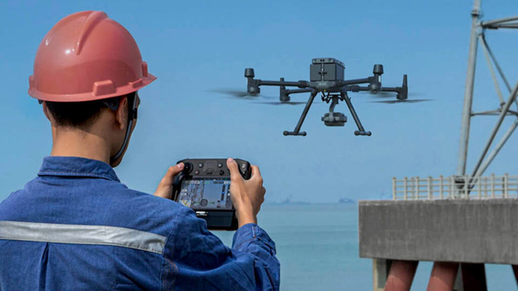 Une pub officielle pour le drone 300 RTK de DJI // Source : DJI Une pub officielle pour le drone 300 RTK de DJI // Source : DJI