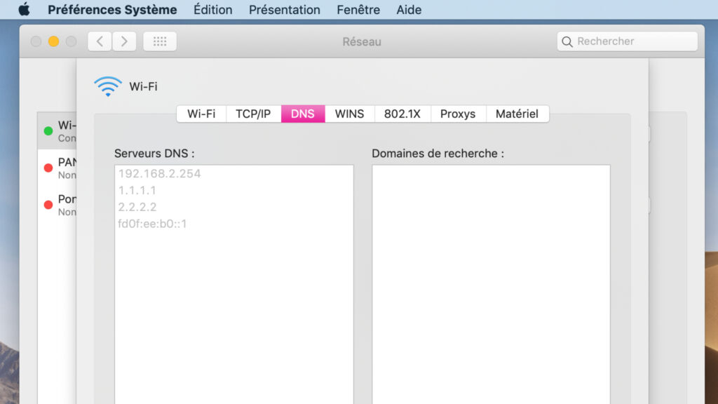 DNS mac DNS mac