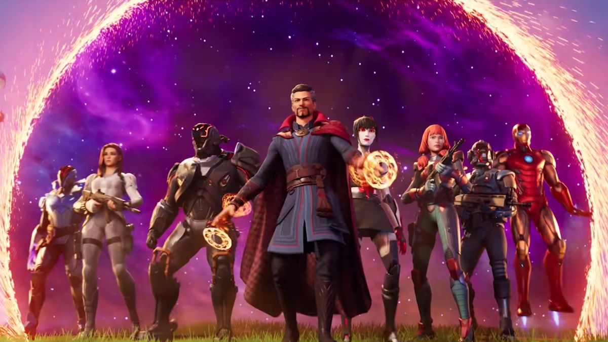 Doctor Strange et les autres arrivées dans Fortnite // Source : YouTube/Fortnite Doctor Strange et les autres arrivées dans Fortnite // Source : YouTube/Fortnite