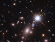 La plus lointaine étoile vue par l'humanité. // Source : NASA, ESA, B. Welch (JHU), D. Coe (STScI), A. Pagan (STScI) La plus lointaine étoile vue par l'humanité. // Source : NASA, ESA, B. Welch (JHU), D. Coe (STScI), A. Pagan (STScI)