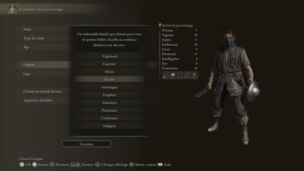Le Bandit dans Elden Ring // Source : Capture PS5
