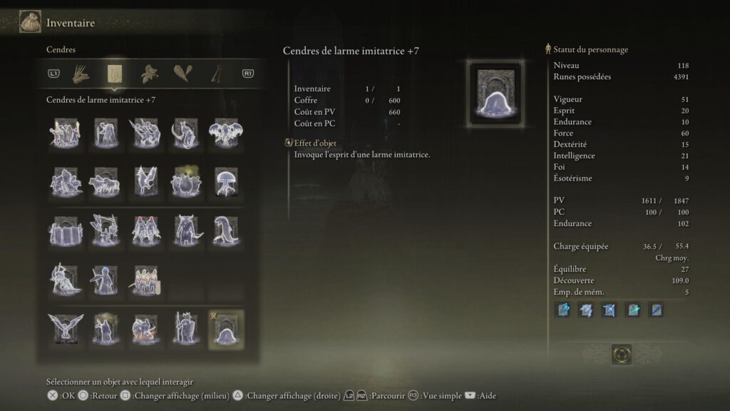 La larme imitatrice dans Elden Ring // Source : Capture PS5 La larme imitatrice dans Elden Ring // Source : Capture PS5