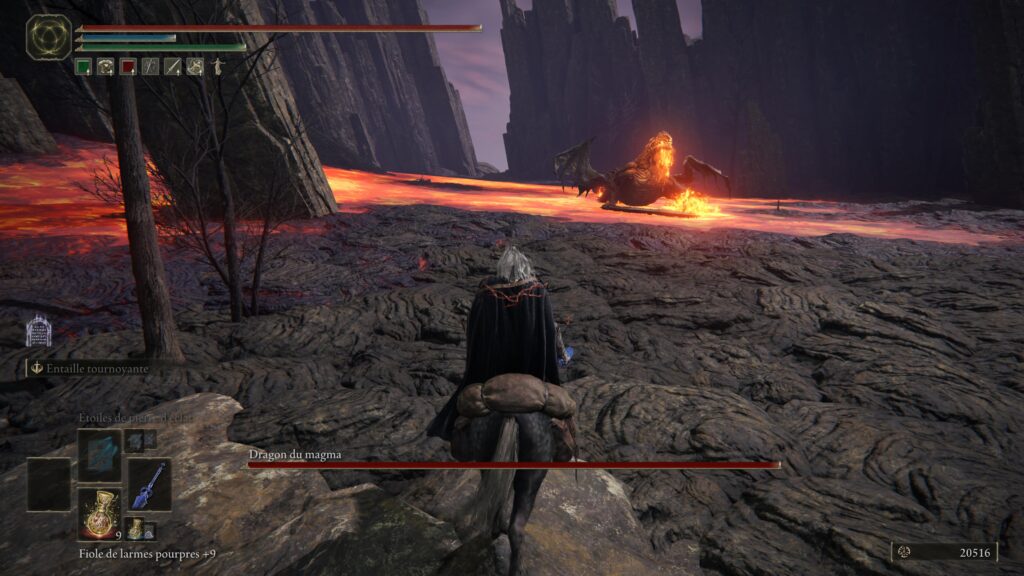 Le Dragon de magma // Source : Capture PS5 Le Dragon de magma // Source : Capture PS5