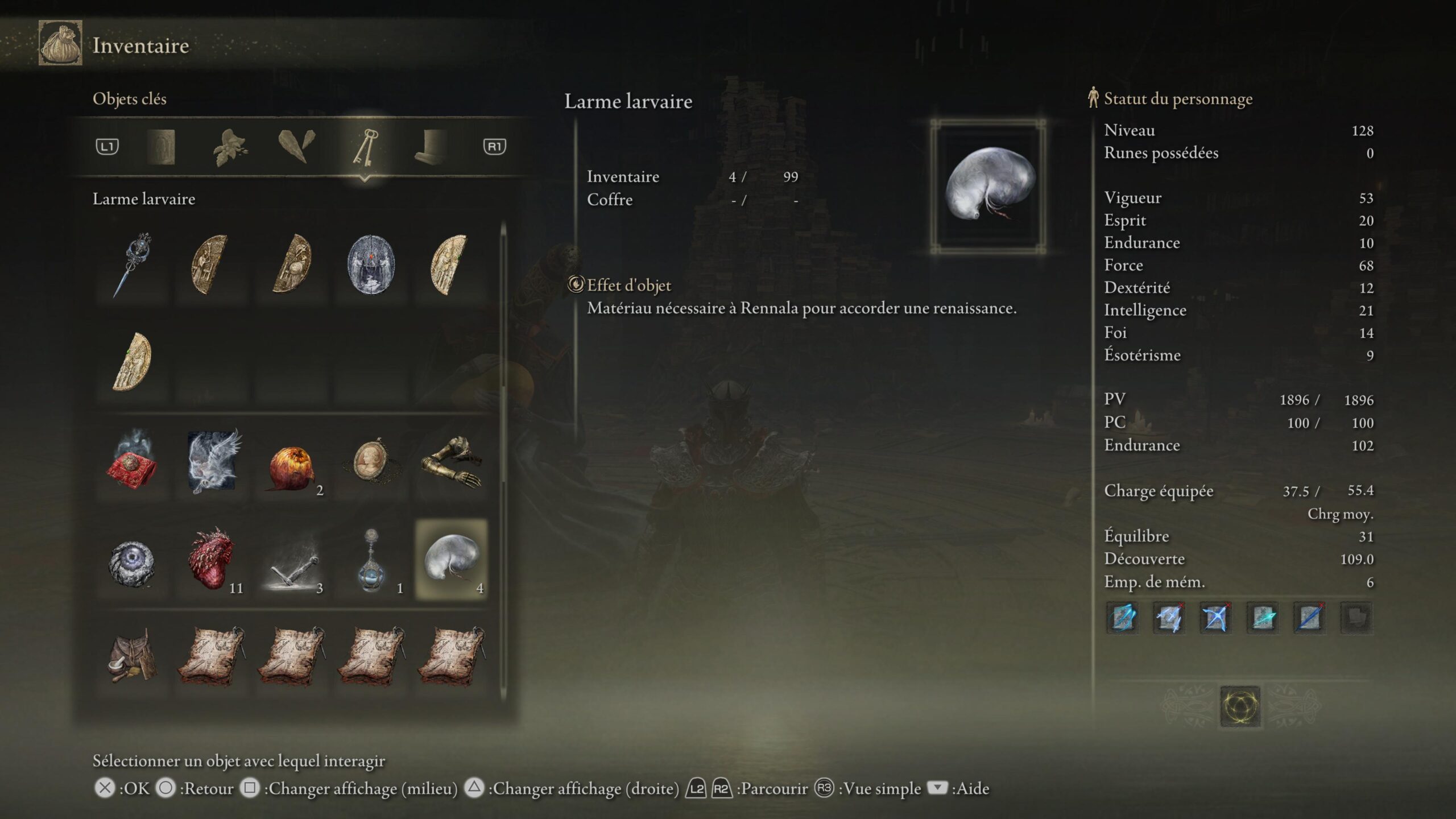 Larme larvaire
