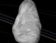 (951) Gaspra. // Source : Nasa Eyes on Asteroids (951) Gaspra. // Source : Nasa Eyes on Asteroids