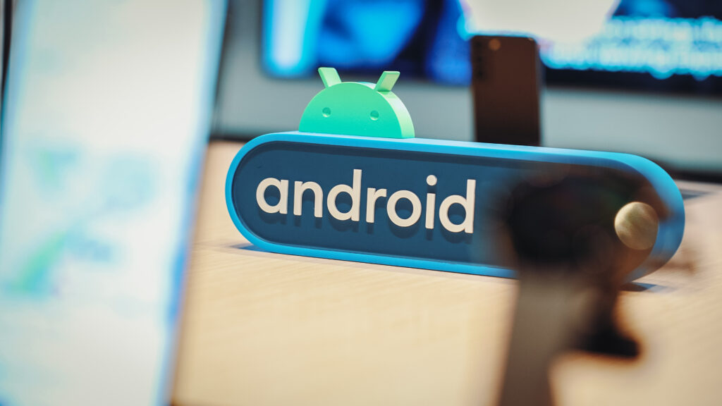 Android. // Source : Louise Audry pour Numerama Android. // Source : Louise Audry pour Numerama