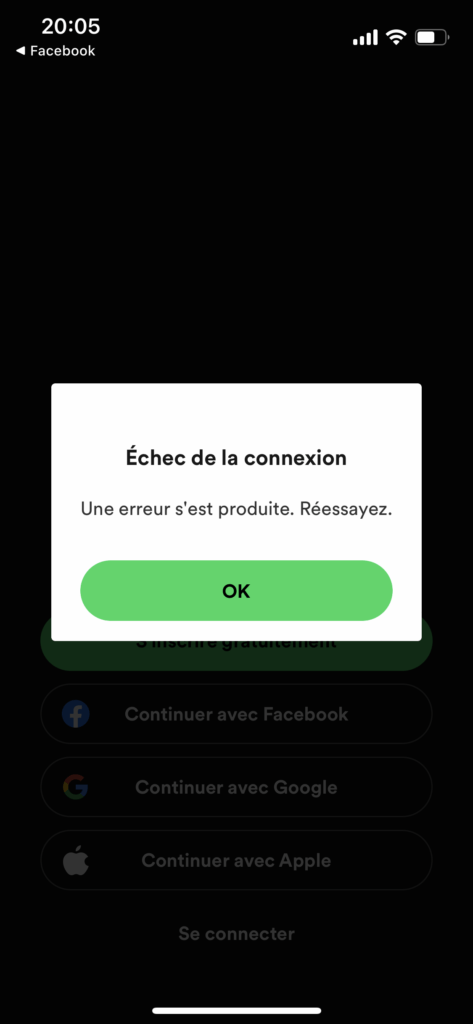 Spotify inaccessible le 8 mars 2022 Spotify inaccessible le 8 mars 2022