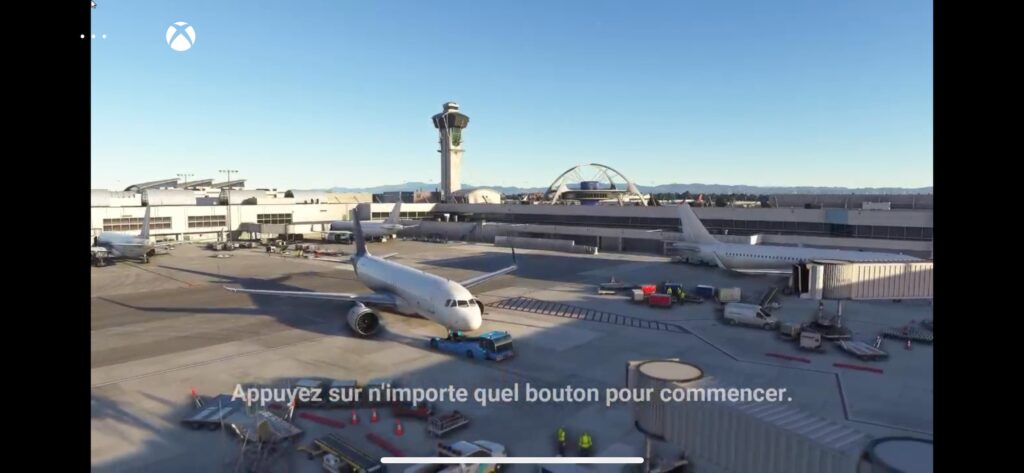 Microsoft Flight Simulator sur smartphone // Source : Capture iOS Microsoft Flight Simulator sur smartphone // Source : Capture iOS