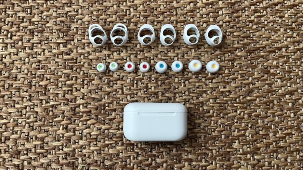 Les différentes options de confort des Amazon Echo Buds // Source : Maxime Claudel pour Numerama