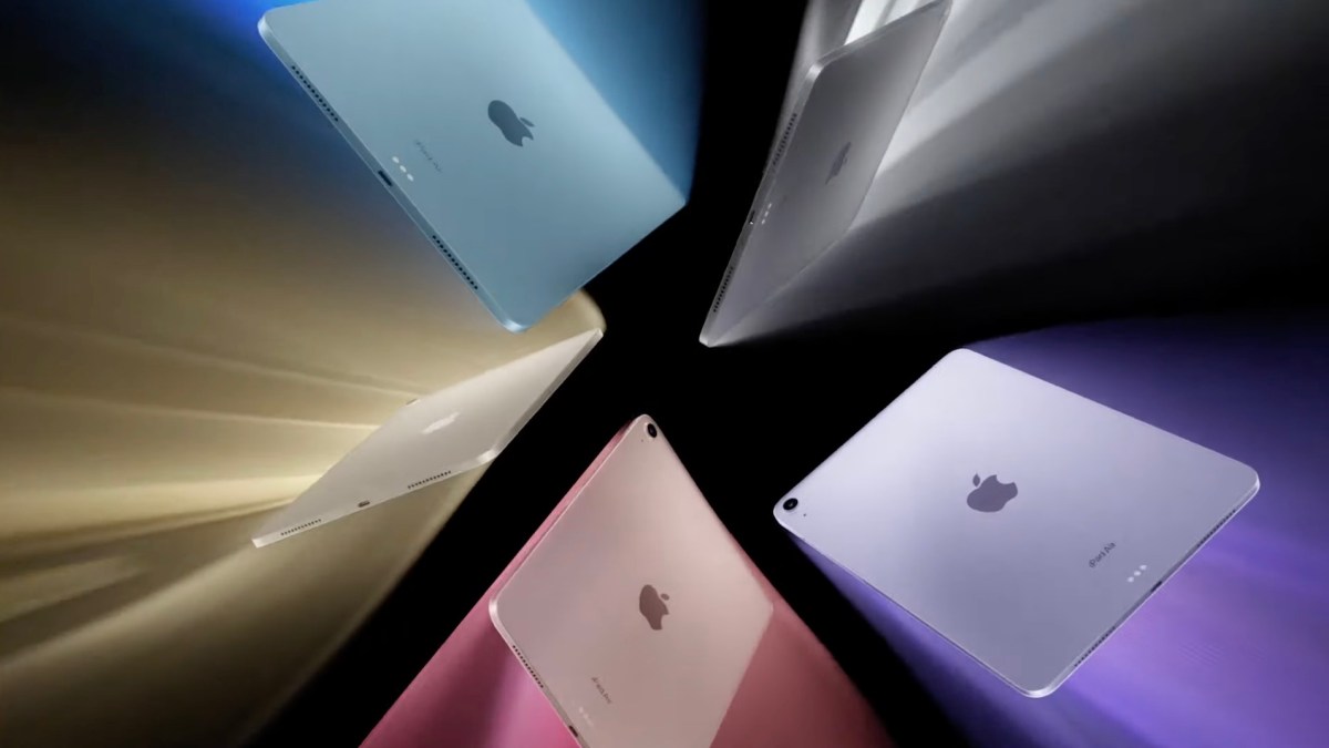 Les nouveaux iPad Air de 2022 // Source : Apple Les nouveaux iPad Air de 2022 // Source : Apple