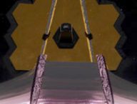 Vue d'artiste du JWST. // Source : NASA's Goddard Space Flight Center Vue d'artiste du JWST. // Source : NASA's Goddard Space Flight Center