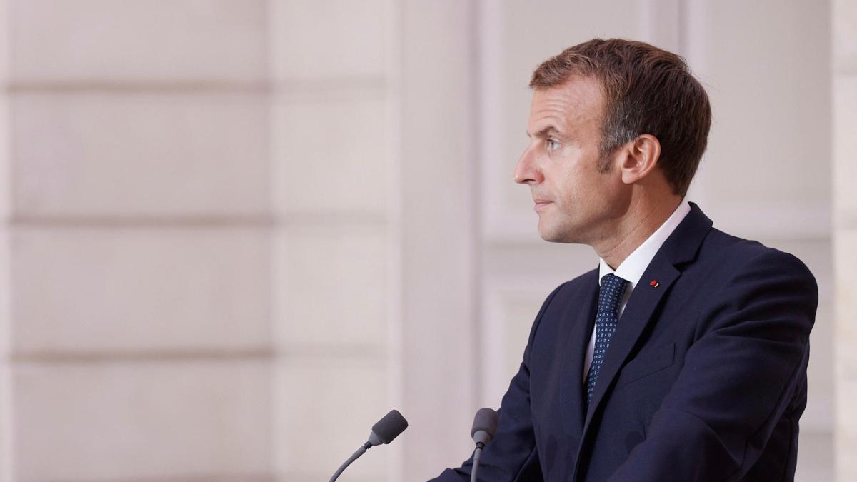 Emmanuel Macron. // Source : Flickr/CC/ΝΕΑ ΔΗΜΟΚΡΑΤΙΑ (photo recadrée) Emmanuel Macron. // Source : Flickr/CC/ΝΕΑ ΔΗΜΟΚΡΑΤΙΑ (photo recadrée)