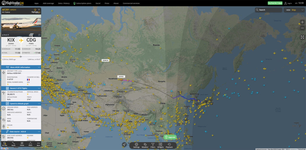 Paris-Osaka Flightradar24 Paris-Osaka Flightradar24