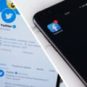 Facebook, Twitter. // Source : Pexels