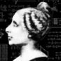 Portrait de Sophie Germain // Source : Fond Unsplash / Montage Numerama-Nino Barbey Portrait de Sophie Germain // Source : Fond Unsplash / Montage Numerama-Nino Barbey