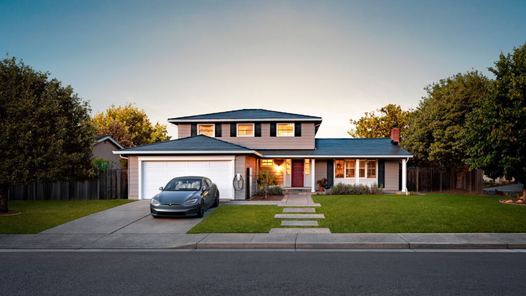 Tesla solar roof // Source : Tesla Tesla solar roof // Source : Tesla