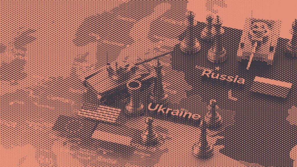 Guerre Russie/Ukraine // Source : Montage Numerama Guerre Russie/Ukraine // Source : Montage Numerama