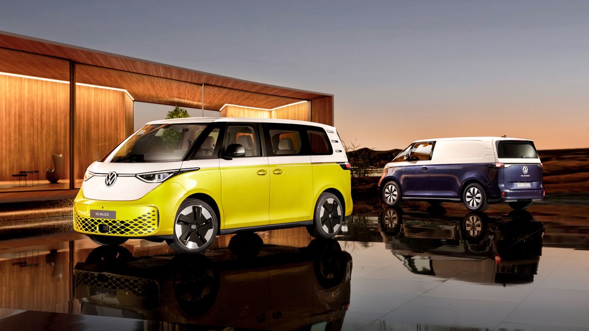 Volkswagen ID. Buzz et ID. Buzz Cargo // Source : Volkswagen Volkswagen ID. Buzz et ID. Buzz Cargo // Source : Volkswagen
