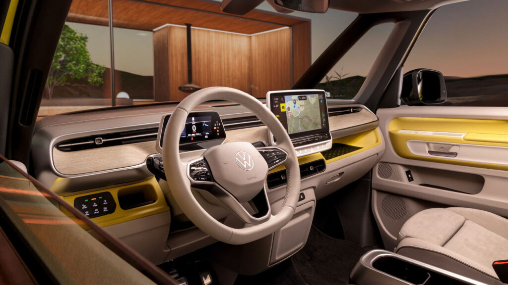 Intérieur Volkswagen ID. Buzz // Source : Volkswagen Intérieur Volkswagen ID. Buzz // Source : Volkswagen