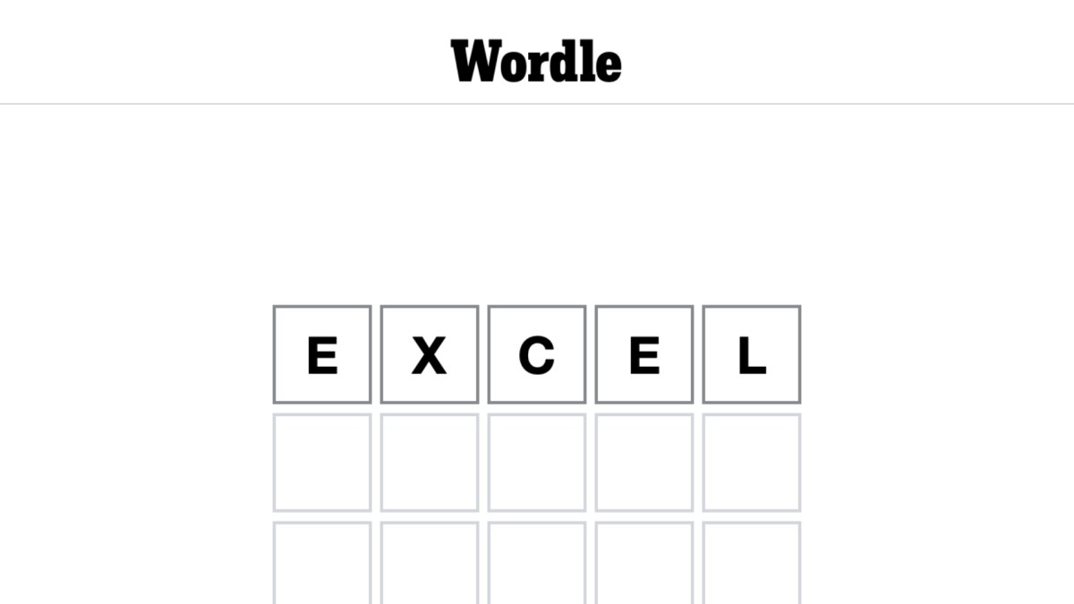 Wordle. // Source : Capture d'écran Wordle Wordle. // Source : Capture d'écran Wordle