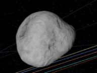 418135 (2008 AG3). // Source : Capture d'écran Eyes on Asteroids 418135 (2008 AG3). // Source : Capture d'écran Eyes on Asteroids