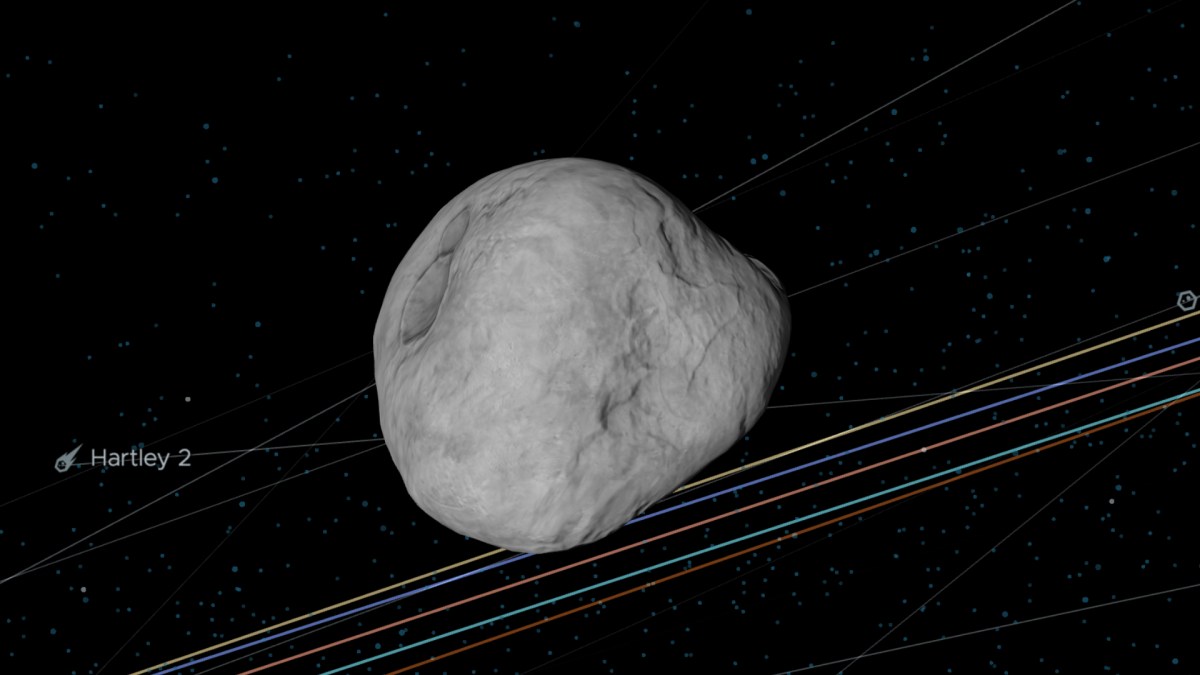 418135 (2008 AG3). // Source : Capture d'écran Eyes on Asteroids 418135 (2008 AG3). // Source : Capture d'écran Eyes on Asteroids