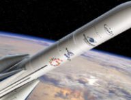 Ariane 6, vue d'artiste. // Source : ESA - D. Ducros