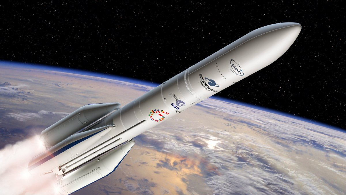 Ariane 6, vue d'artiste. // Source : ESA - D. Ducros Ariane 6, vue d'artiste. // Source : ESA - D. Ducros