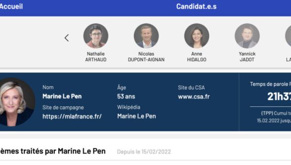 Source : Electionn Tracker