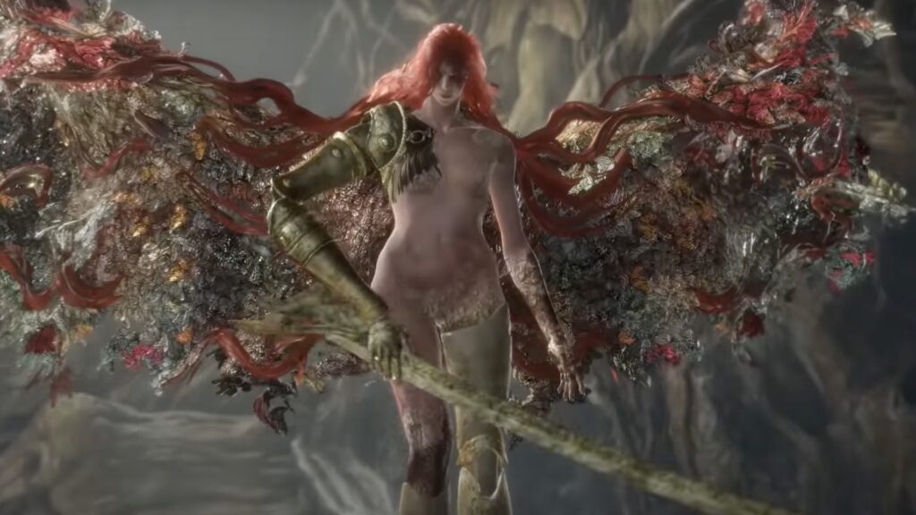 Malenia dans Elden Ring // Source : Capture YouTube Malenia dans Elden Ring // Source : Capture YouTube
