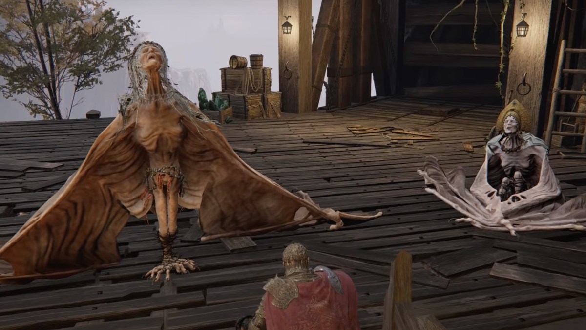 Les harpies dans Elden Ring // Source : Capture YouTube Les harpies dans Elden Ring // Source : Capture YouTube