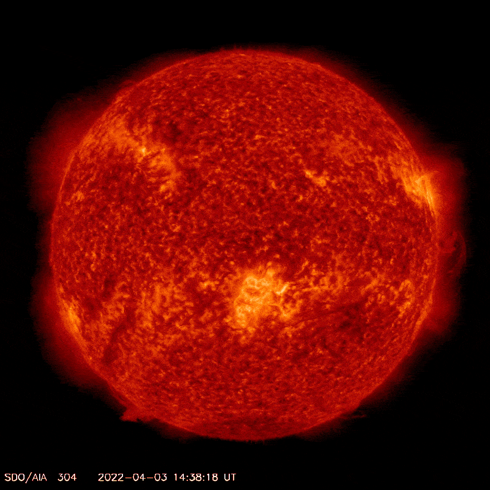 L'ouverture du « canyon de feu ». // Source : SDO L'ouverture du « canyon de feu ». // Source : SDO