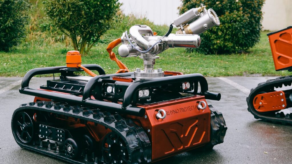 Le robot Colossus. // Source : Shark Robotics Le robot Colossus. // Source : Shark Robotics