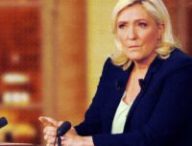 Marine Le Pen pendant le débat de l'entre deux tours, le 20 avril 2022 // Source : France Info / YouTube Marine Le Pen pendant le débat de l'entre deux tours, le 20 avril 2022 // Source : France Info / YouTube