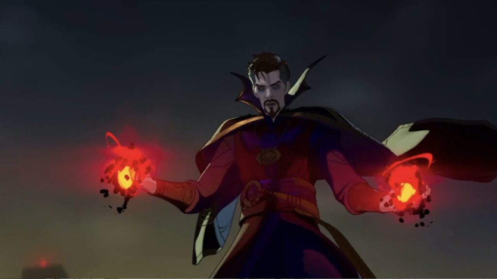 Doctor Strange version « evil » dans What If. // Source : Marvel Doctor Strange version « evil » dans What If. // Source : Marvel