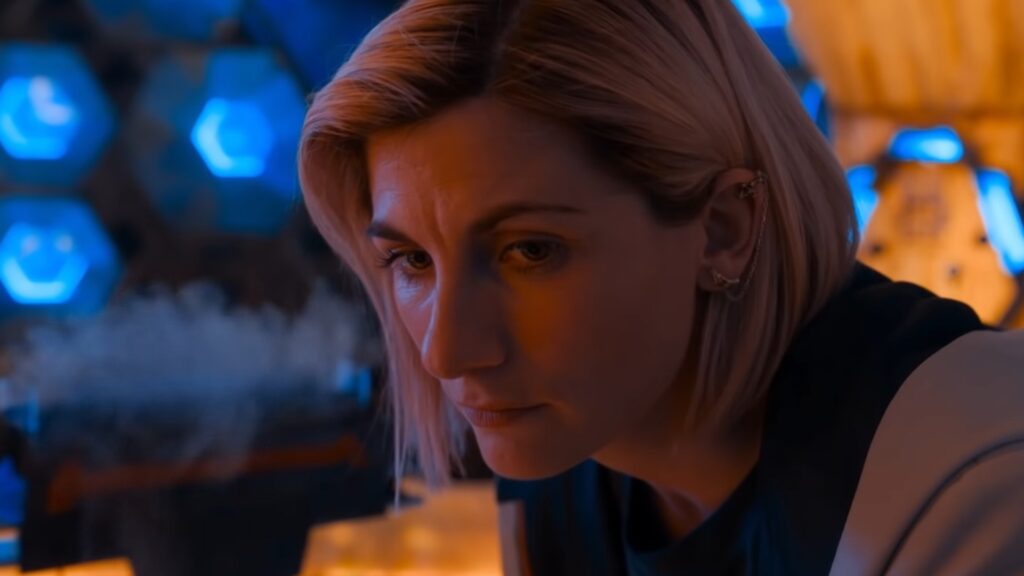 Extrait de la bande-annonce de l'épisode final pour Jodie Whittaker. // Source : BBC Extrait de la bande-annonce de l'épisode final pour Jodie Whittaker. // Source : BBC