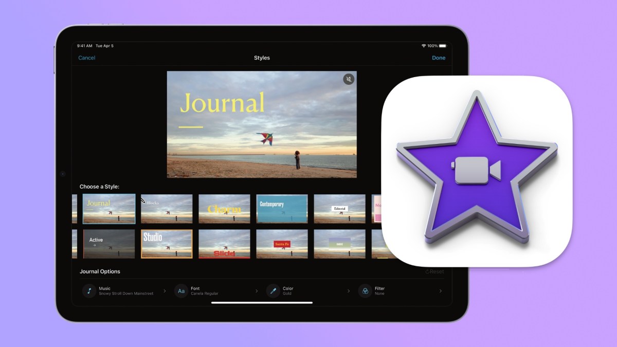 iMovie 3.0. // Source : Apple iMovie 3.0. // Source : Apple