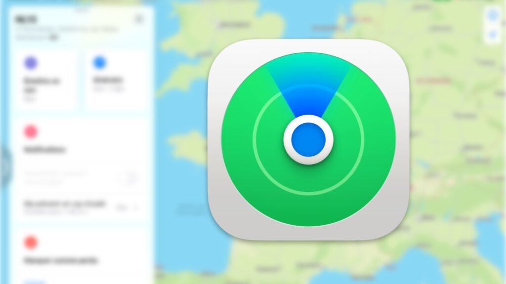 L'application Localiser. // Source : Numerama L'application Localiser. // Source : Numerama