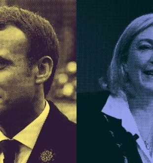 Emmanuel Macron et Marine Le Pen sont les finalistes de l'élection présidentielle // Source : Numerama Emmanuel Macron et Marine Le Pen sont les finalistes de l'élection présidentielle // Source : Numerama