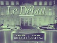 Extrait du débat entre Le Pen et Macron pour le 2nd tour 2022. // Source : France2/TF1
